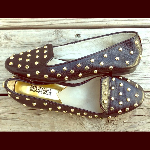 MICHAEL Michael Kors Shoes - SOLD Michael Kors studded loafer flats